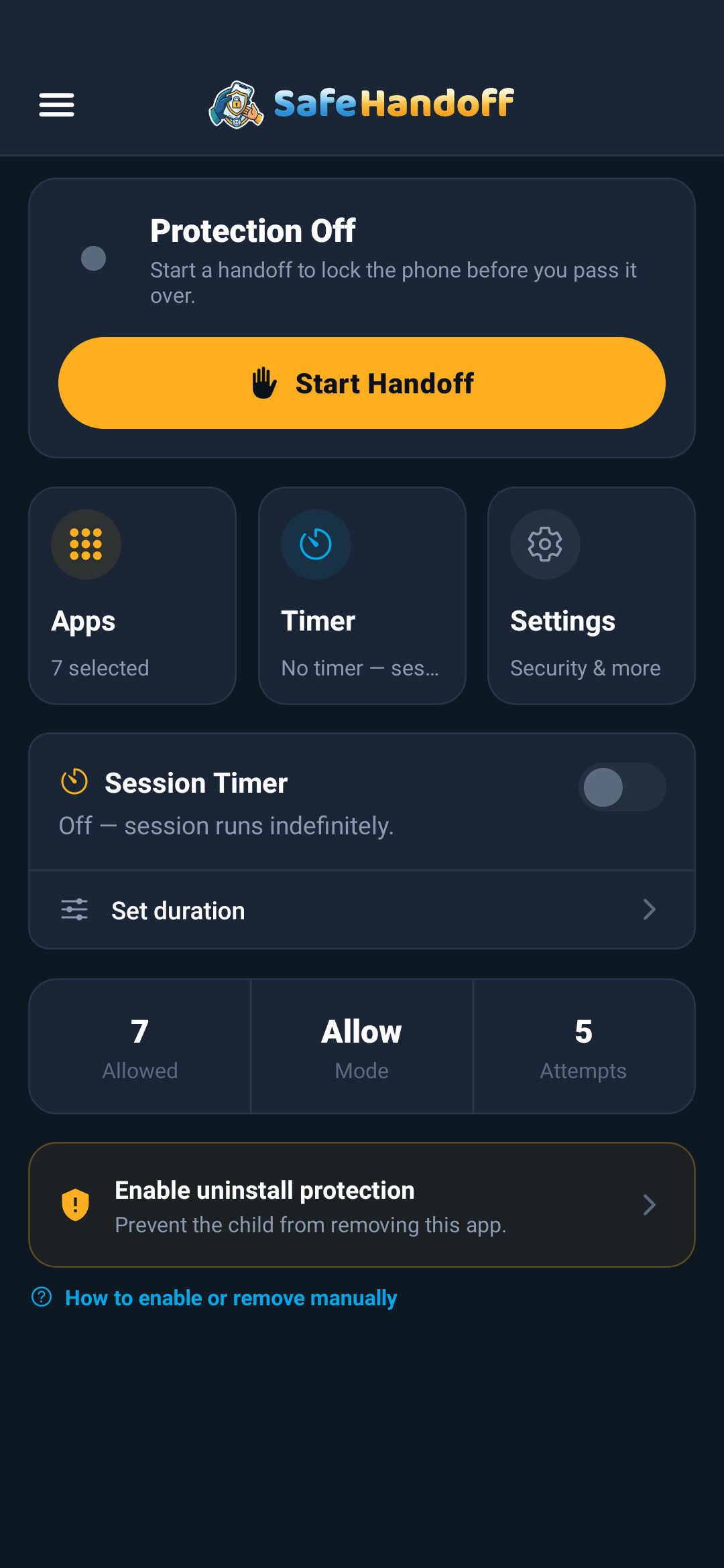SafeHandoff — Your handoff dashboard